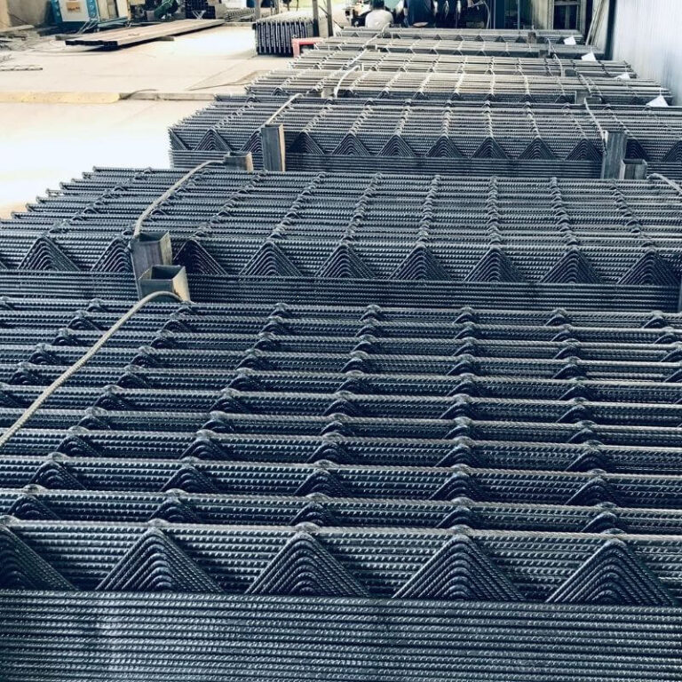 lattice girder-steel bar truss-half slab-double wall-lattice girder slab-steel reinforcement truss02